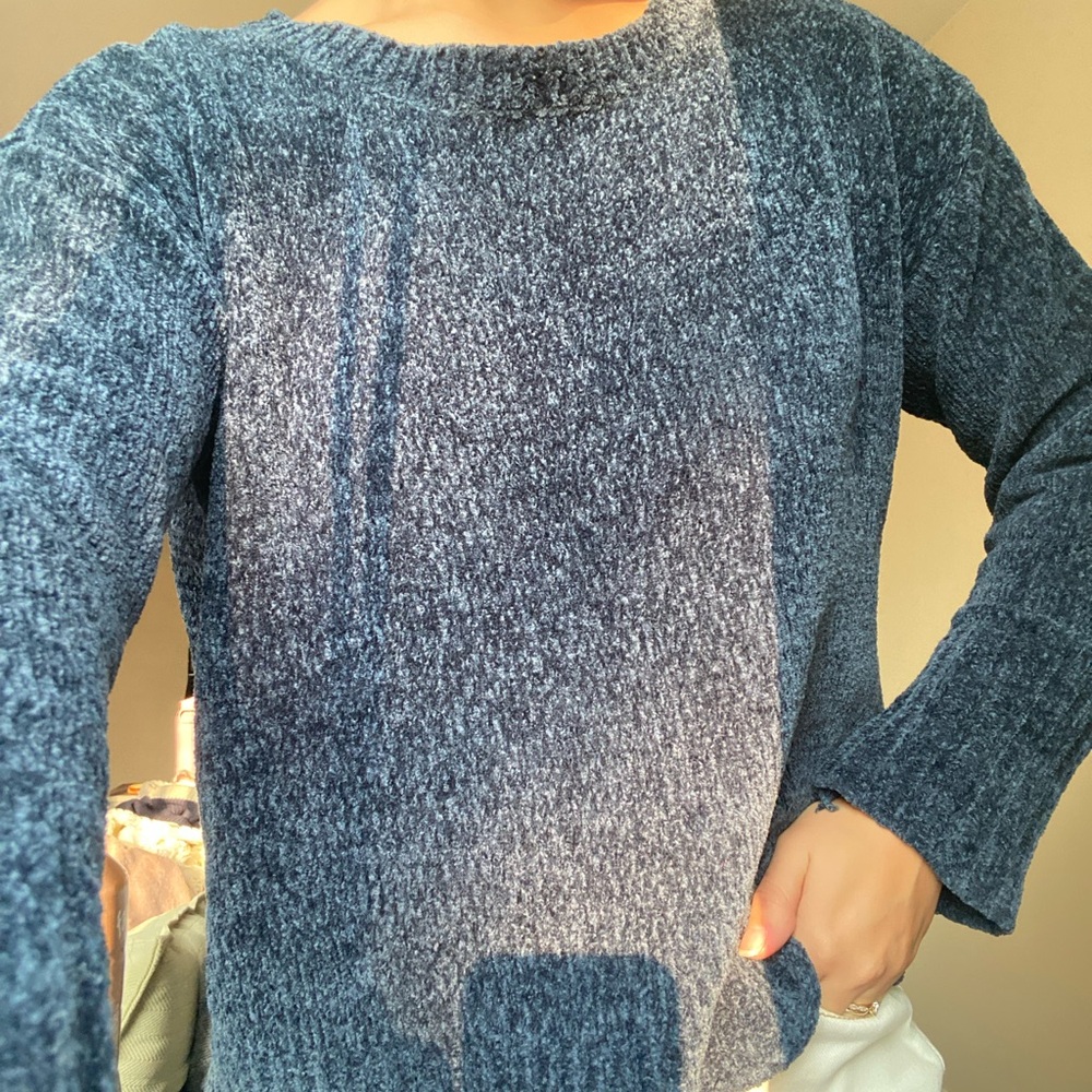Blue sweater